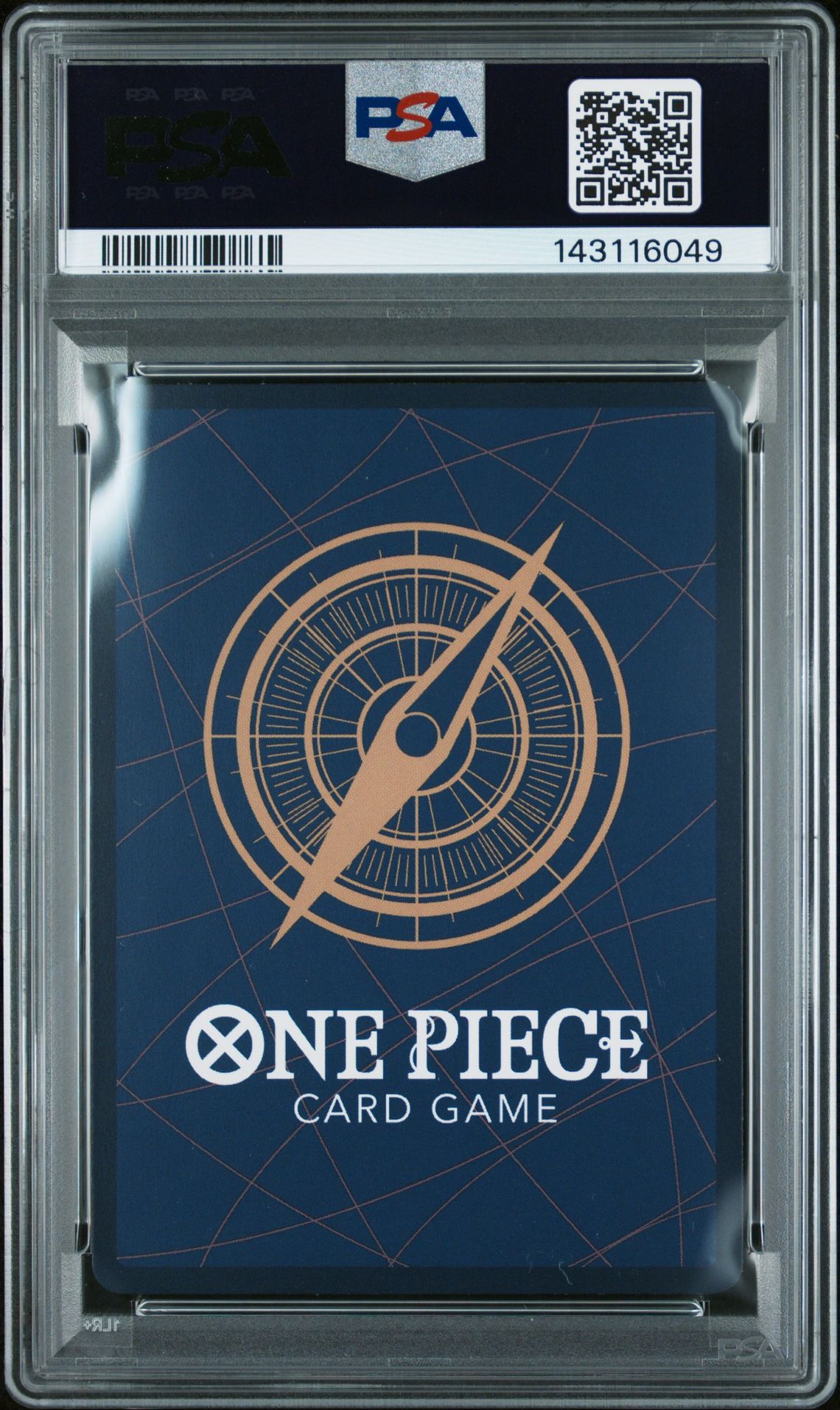 2025 One Piece Op12-Legacy Of The Master Dead Man's Game #037 (Alternate Art) Mint 9 back