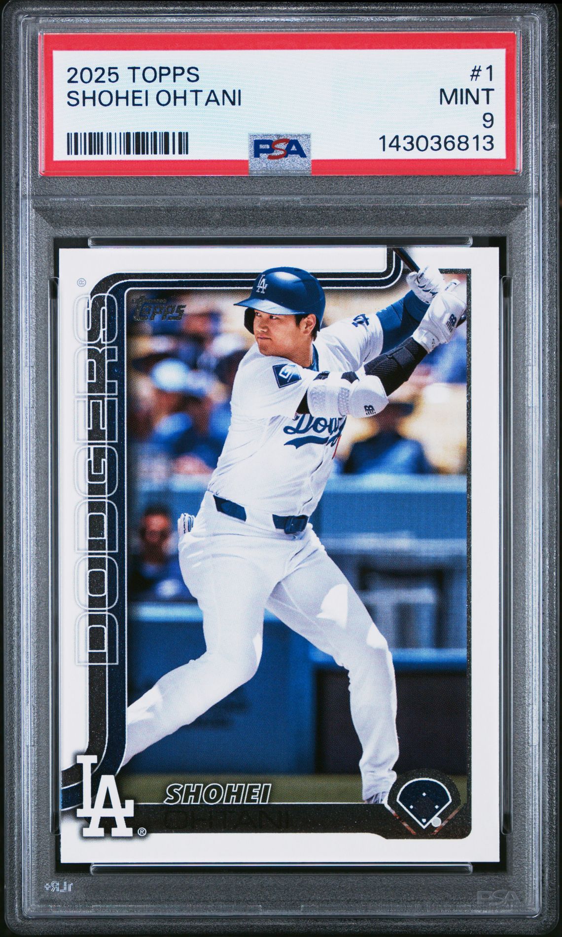 2025 Topps Shohei Ohtani #1 Mint 9 front