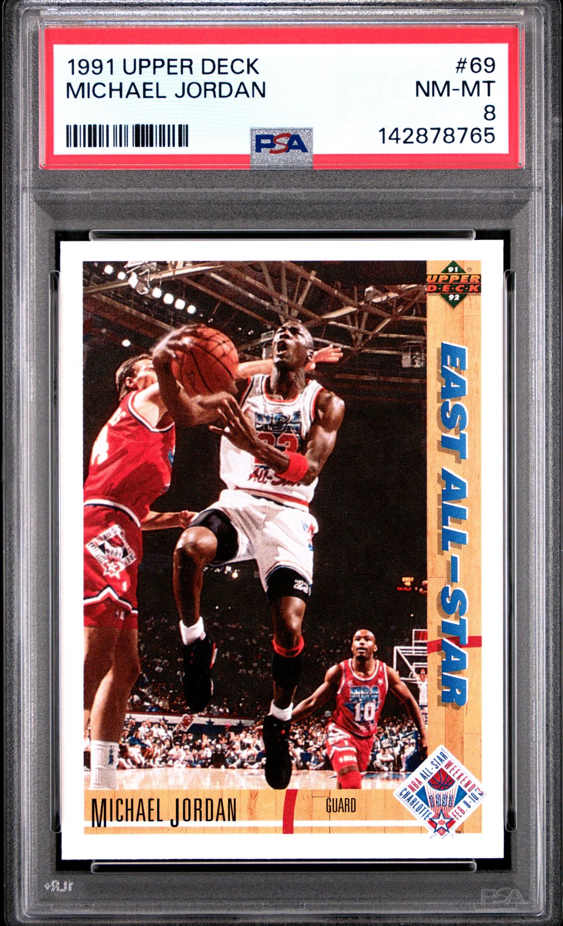 1991 Upper Deck Michael Jordan #69 Nm-Mt 8 front