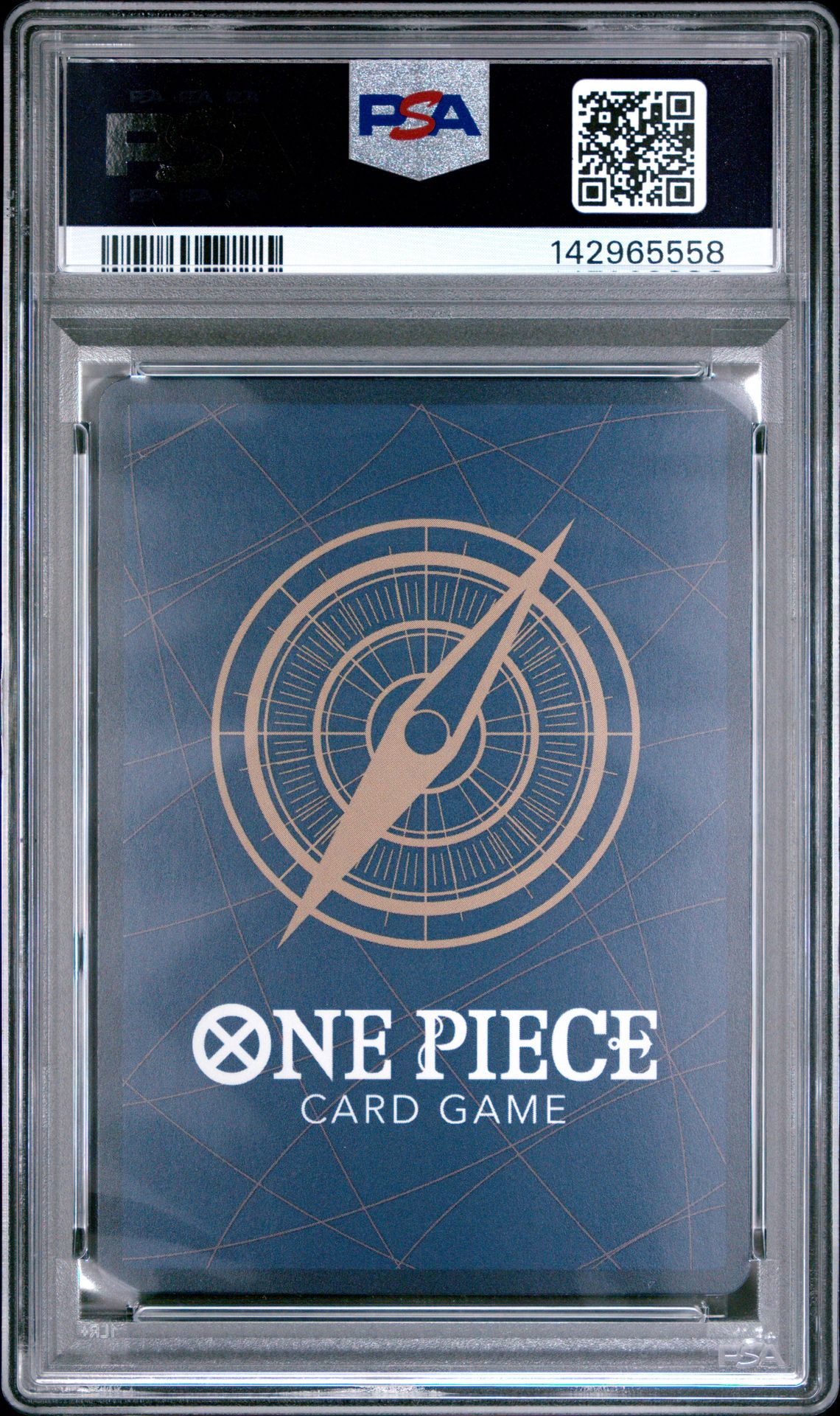 2025 One Piece Japanese Op13-Carrying On His Will St. Jaygarcia Saturn #083 (Special Alternate Art) Gem Mt 10 back view - PSA certificate #142965558