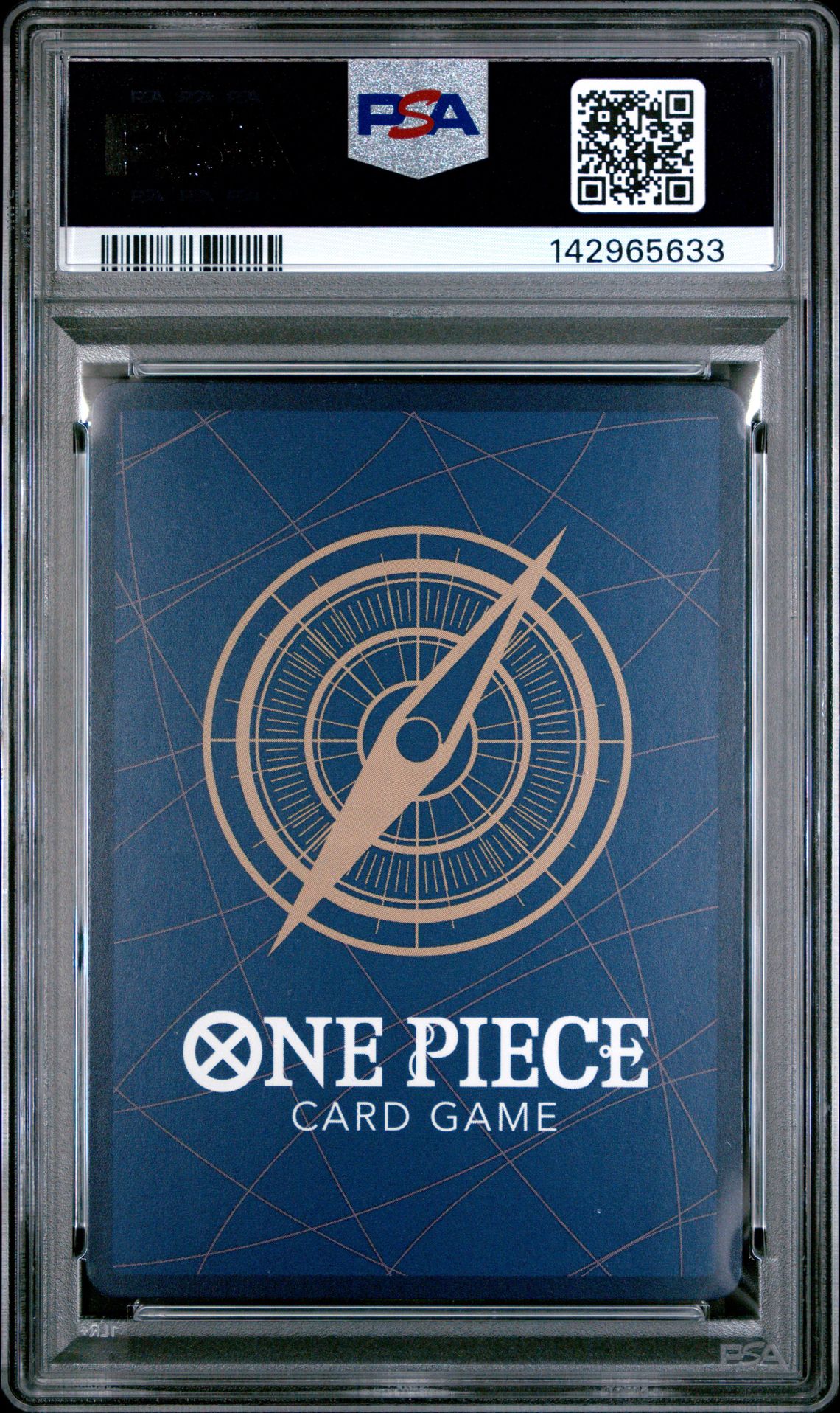 2025 One Piece Op10-Royal Blood Monkey D. Luffy #118 (Alternate Art) Gem Mt 10 back