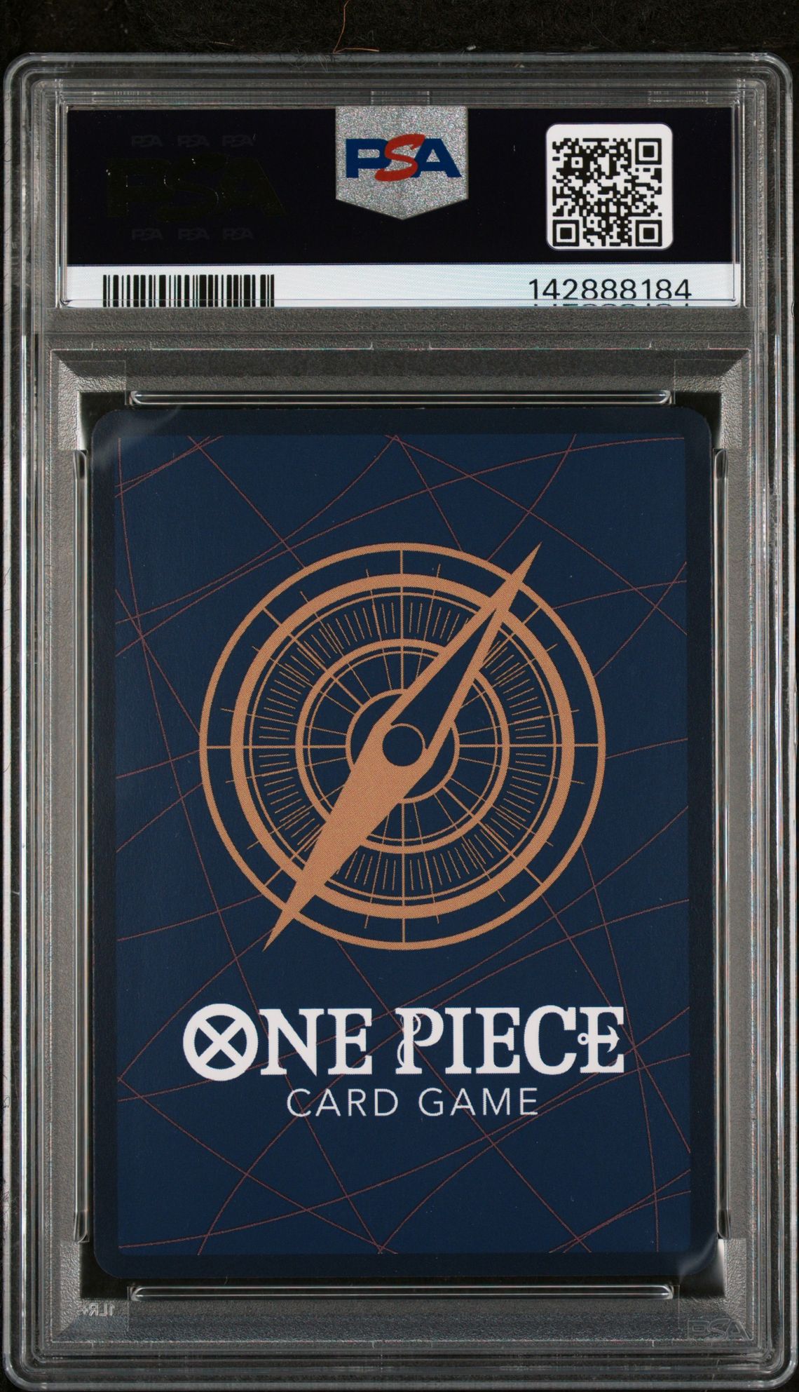 2025 One Piece Op13-Carrying On His Will Monkey D. Luffy #118 (Wanted Alternate Art) Gem Mt 10 back