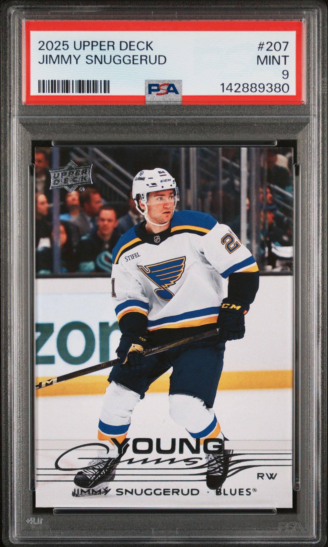 2025 Upper Deck UPPER DECK #207 Jimmy Snuggerud front