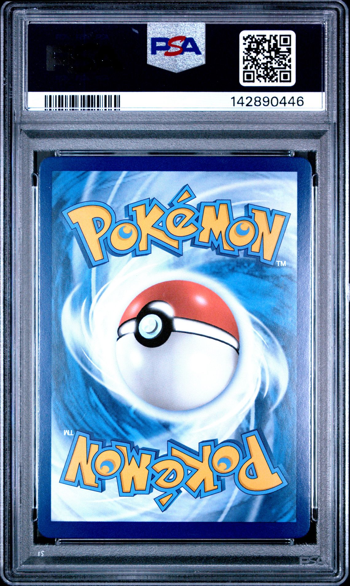 2023 Pokemon Swsh Black Star Promo Fa/Lucario Vstar #291 (Crown Zenith Etb) Gem Mt 10 back view - PSA certificate #142890446