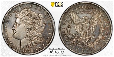 1879-S $1 Reverse of 1878 N1