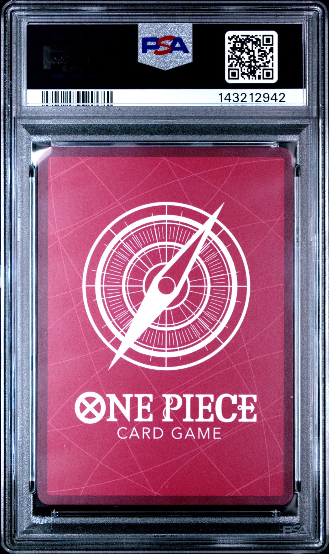 2025 One Piece Op11-A Fist Of Divine Speed Monkey D. Luffy #040 (Alternate Art) Gem Mt 10 back