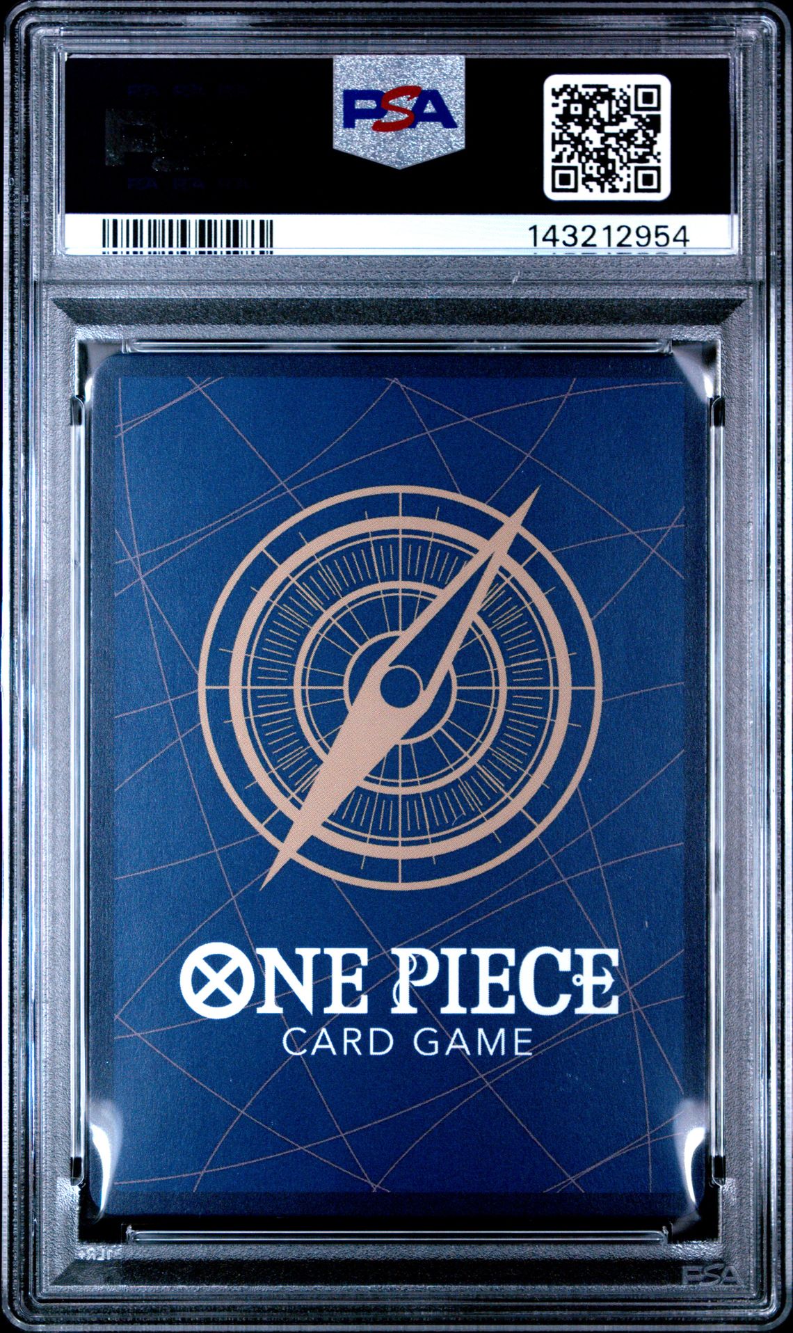 2025 One Piece Op12-Legacy Of The Master Tashigi #050 (Special Alternate Art) Gem Mt 10 back