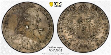 "1780"-S.F. Thaler Restrike (1853-Present) N1