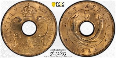 1933 5C MS64RB