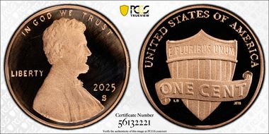2025-S 1C Shield PR69RD