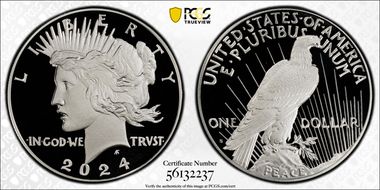 2024-S $1 Peace Dollar PR70DCAM