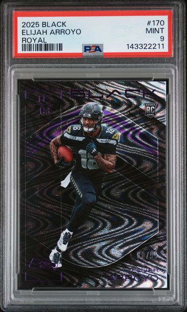 2025 Panini Black #170 Elijah Arroyo front