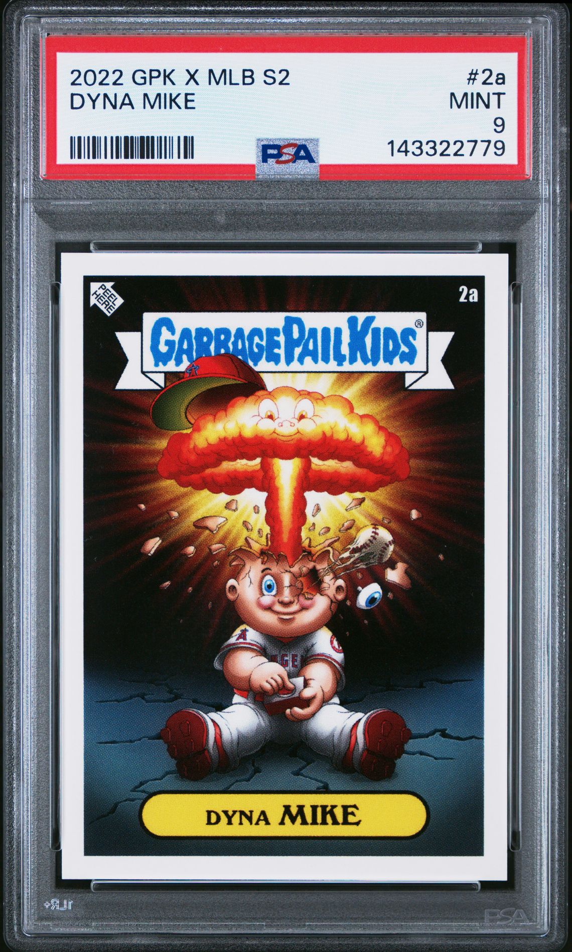 2022 Garbage Pail Kids #28 Dyna Mike front