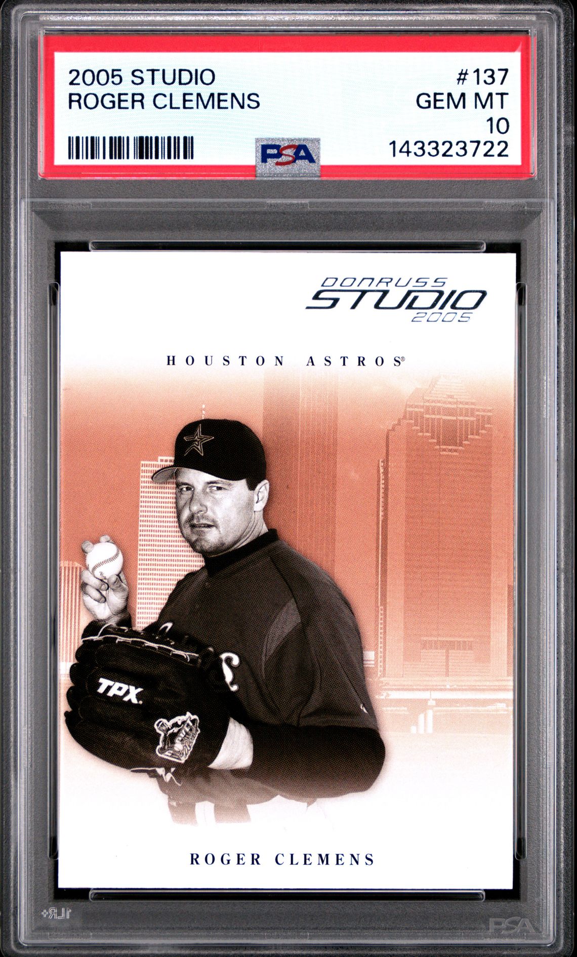 2005 STUDIO #137 Roger Clemens front