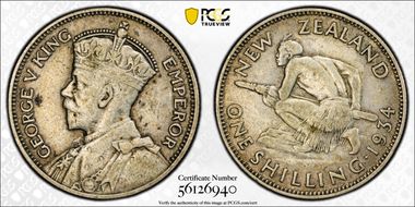 1934 Shil KM-3  Ag VF35