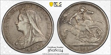 1899 Crown S-3937 LXIII Edge VF35