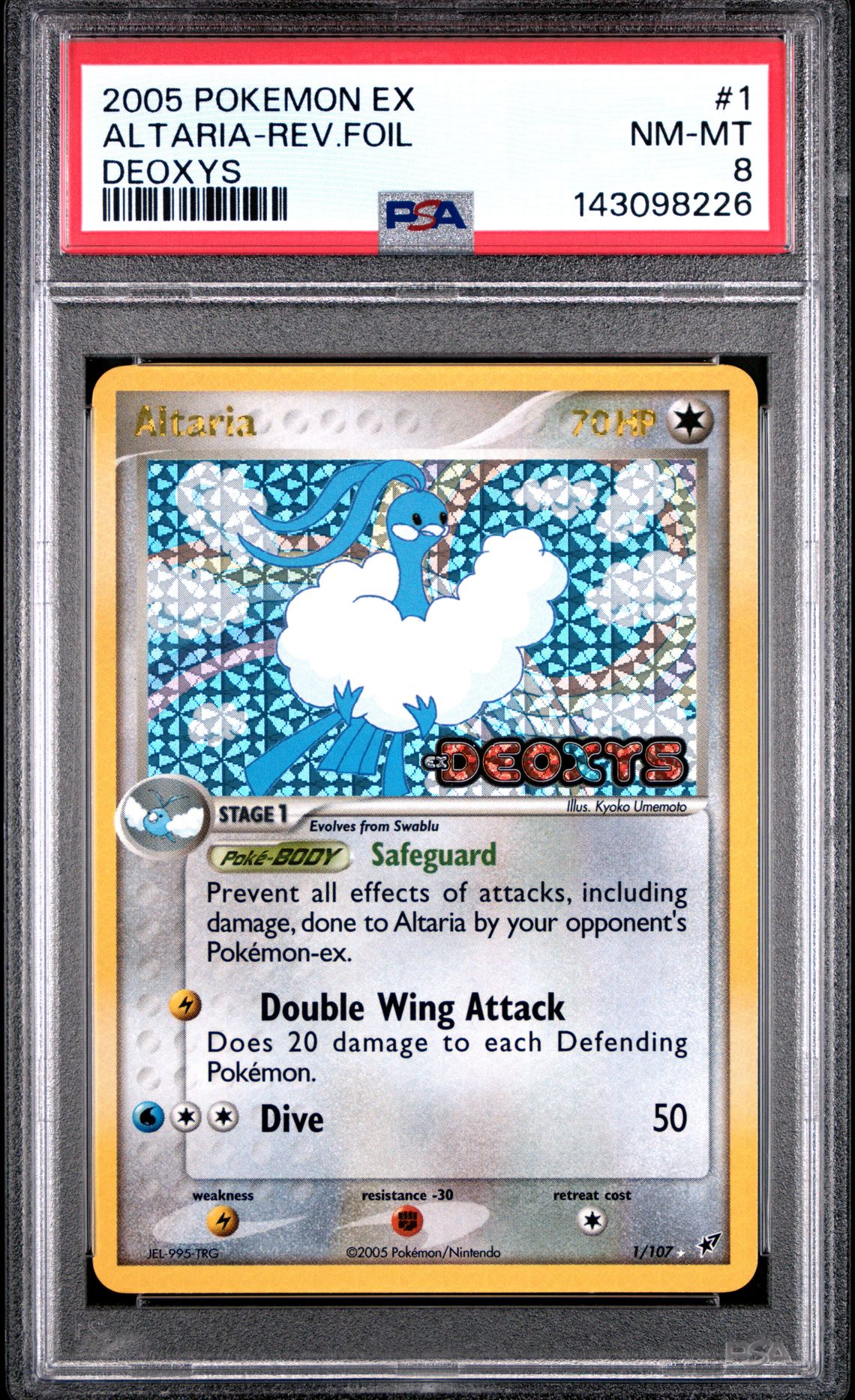 2005 Pokemon #1 Altaria-Rev.Foil front
