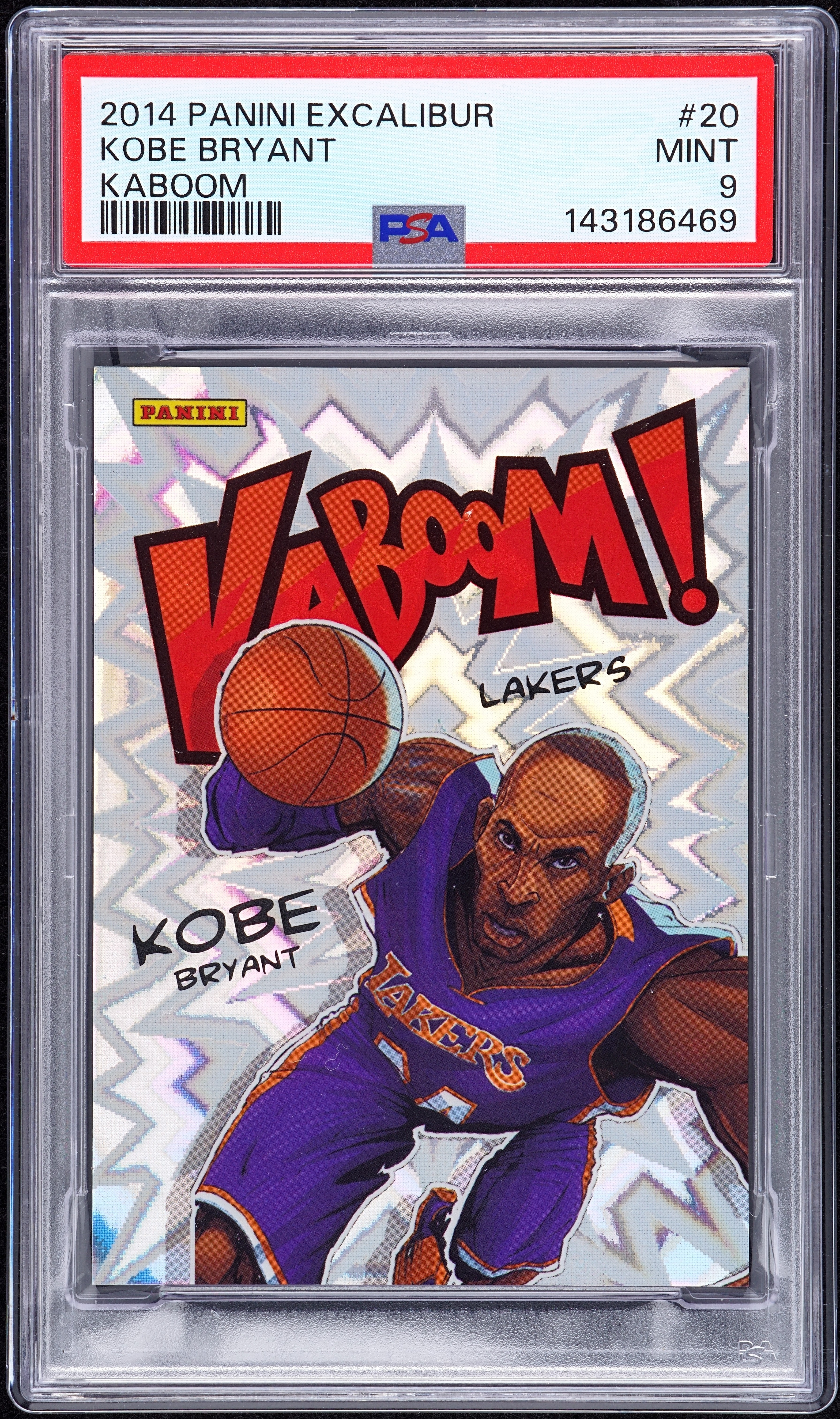 PutItOnMySlab's 2016 Studio Kobe Bryant From Downtown #FD18 PSA 10