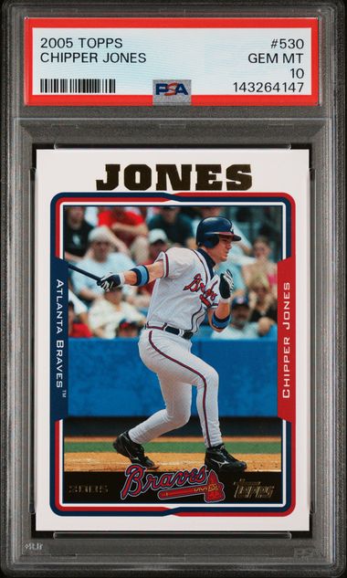 2005 Topps TOPPS #530 Chipper Jones front