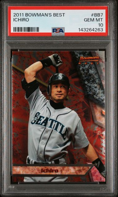 2011 Bowman BOWMAN'S BEST #BB7 Ichiro front