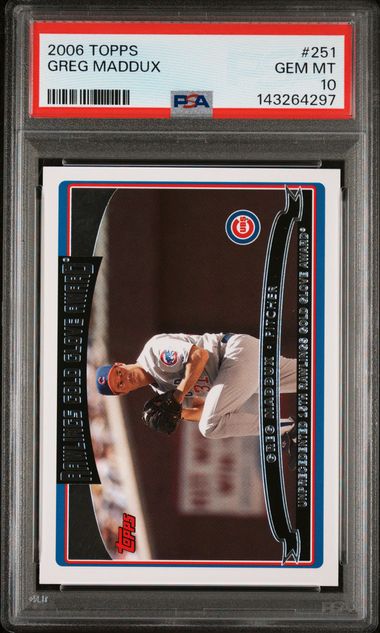 2006 Topps #251 Greg Maddux front