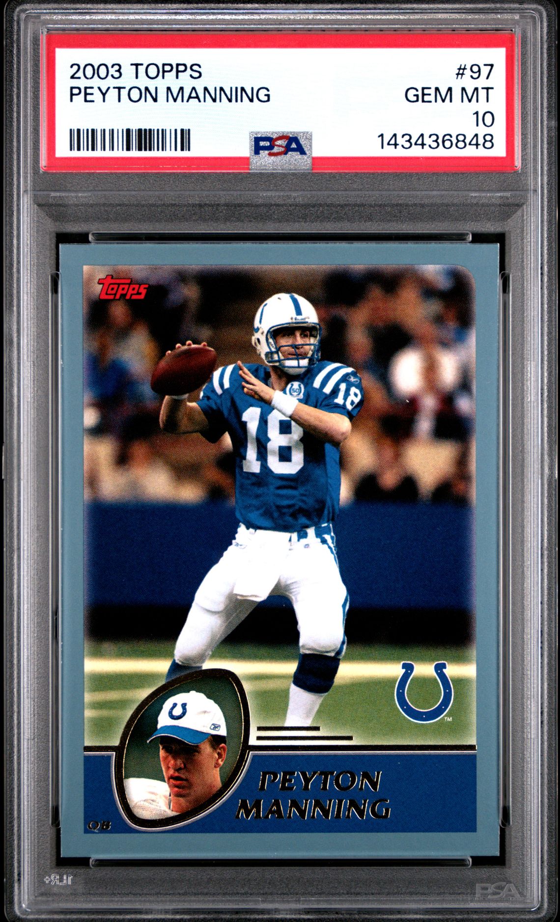 2003 Topps TOPPS #97 Peyton Manning front
