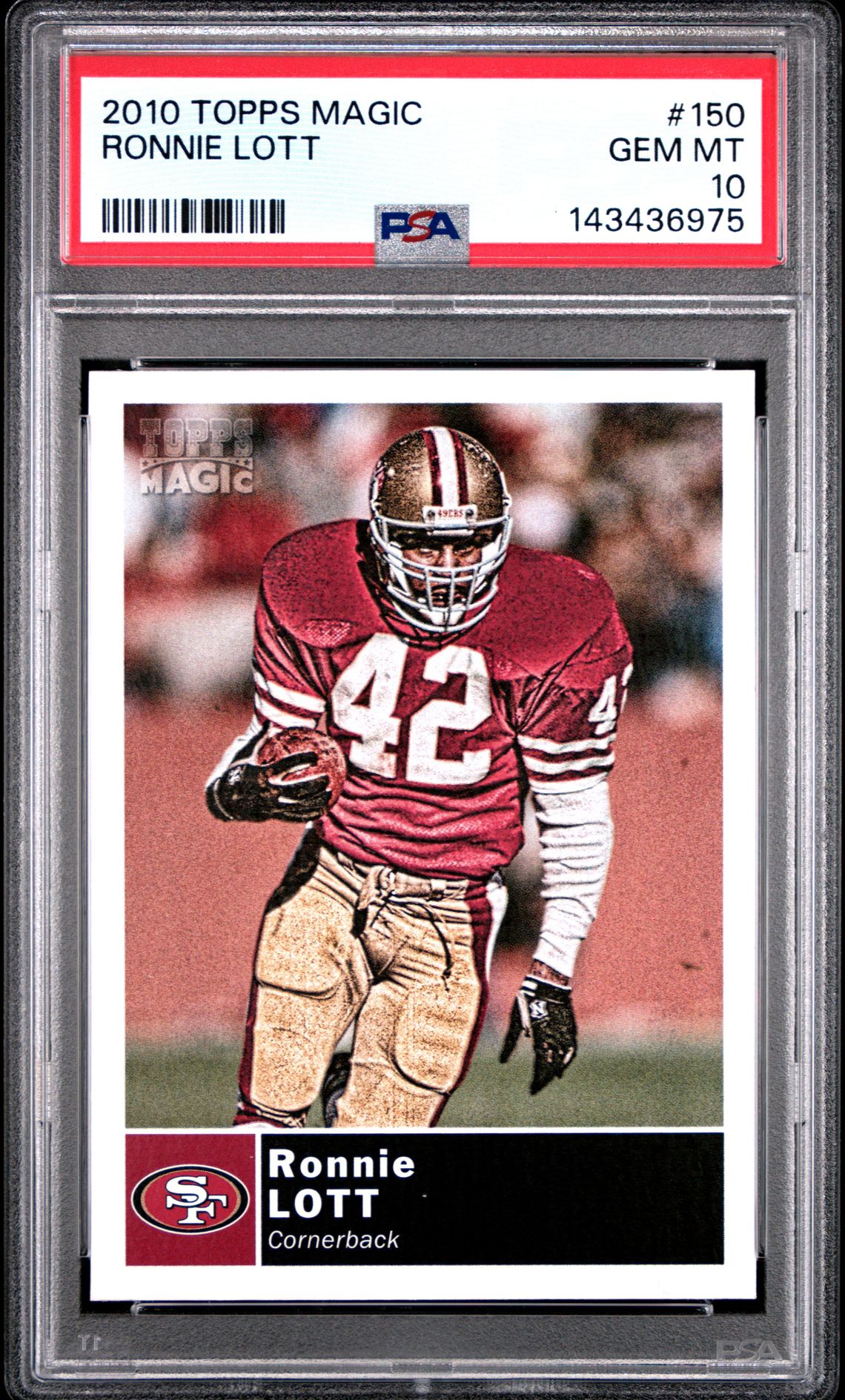 2010 Topps Topps Magic #150 Ronnie Lott front