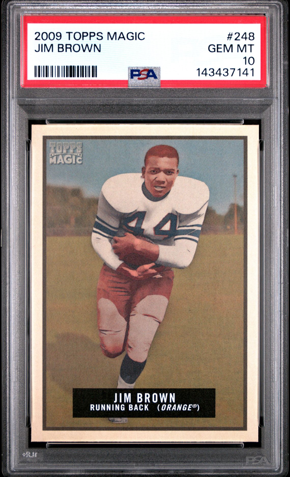 2009 Topps TOPPS MAGIC #248 Jim Brown front