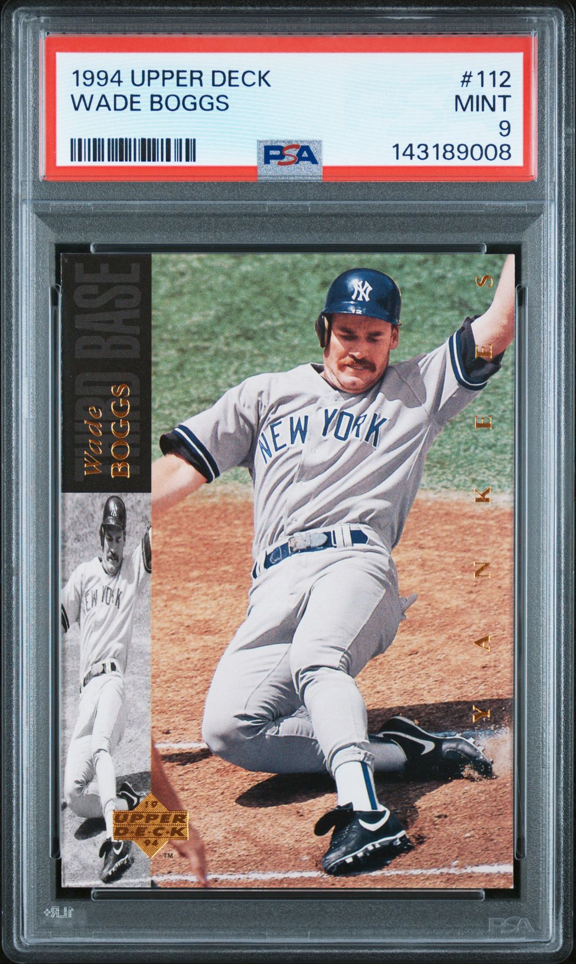 1994 Upper Deck UPPER DECK #112 Wade Boggs front