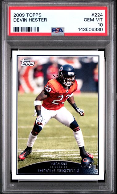 2009 Topps #224 Devin Hester front