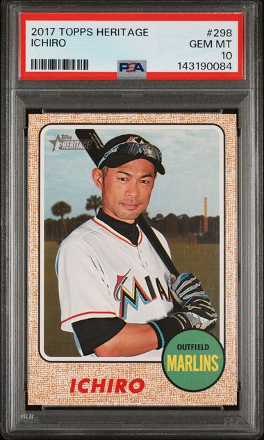 Topps Ichiro front