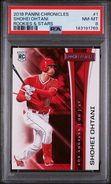 2018 Panini Panini Chronicles Rookies & Stars ROOKIES & STARS #1 Shohei Ohtani front