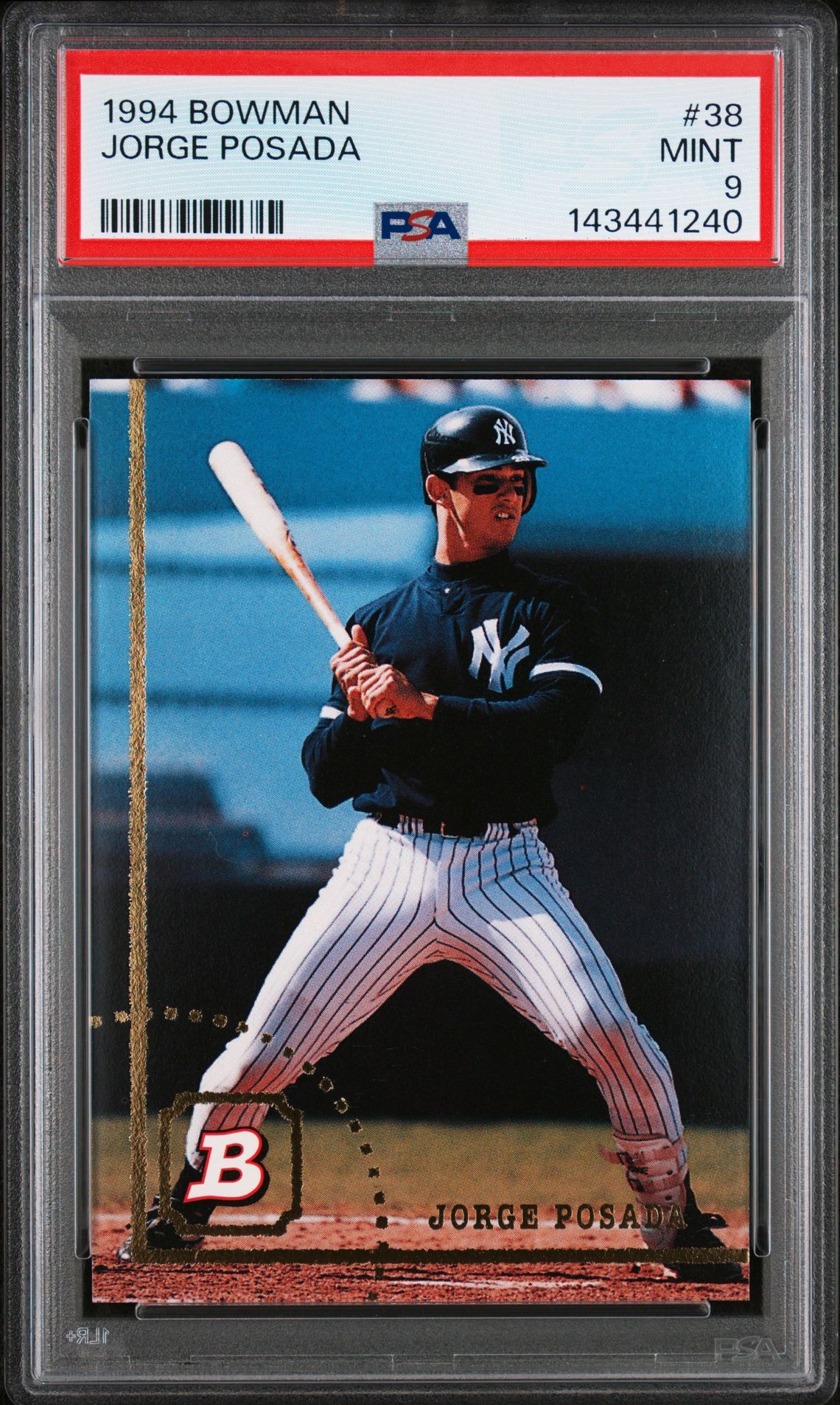 1994 Bowman #38 Jorge Posada front