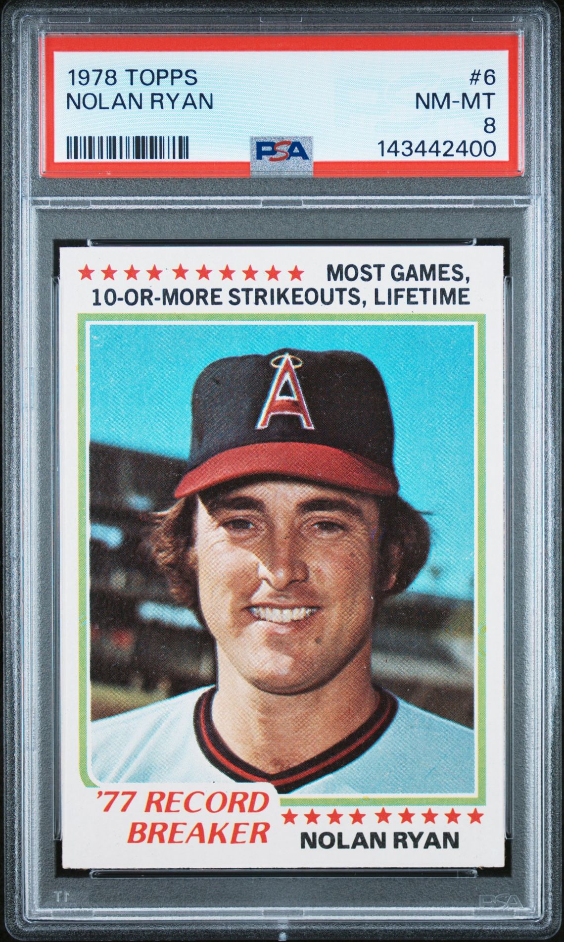 1978 Topps TOPPS #6 Nolan Ryan front
