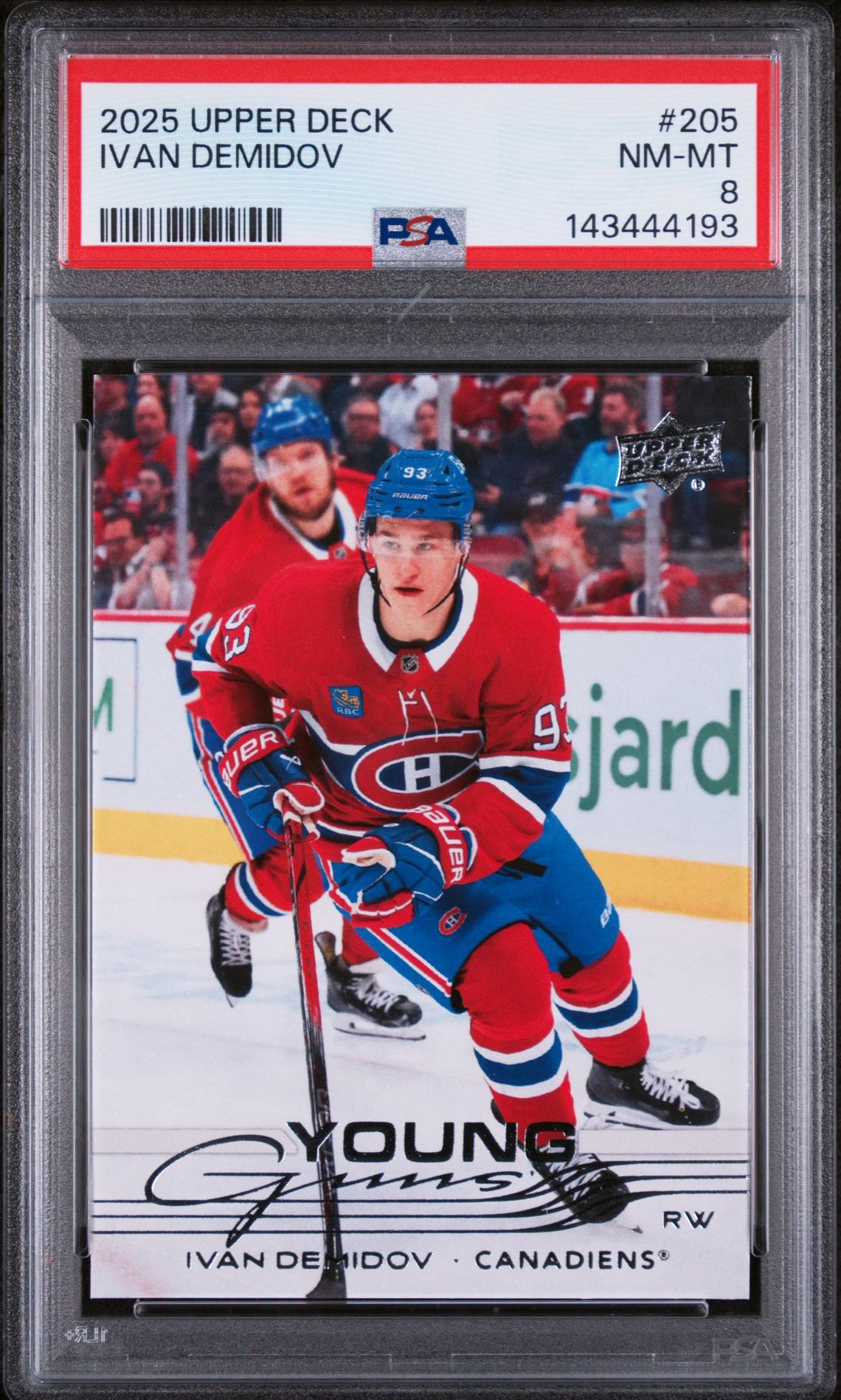 2025 Upper Deck UPPER DECK HOLIDAY #205 Ivan Demidov front