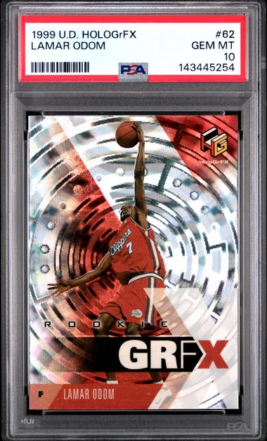 1999 Upper Deck #62 Hologrfx Lamar Odom front