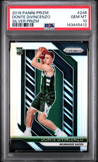 2018 Panini Prizm Silver #246 Donte Divincenzo front