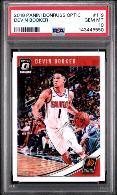 2018 Panini Donruss Optic #119 Devin Booker front