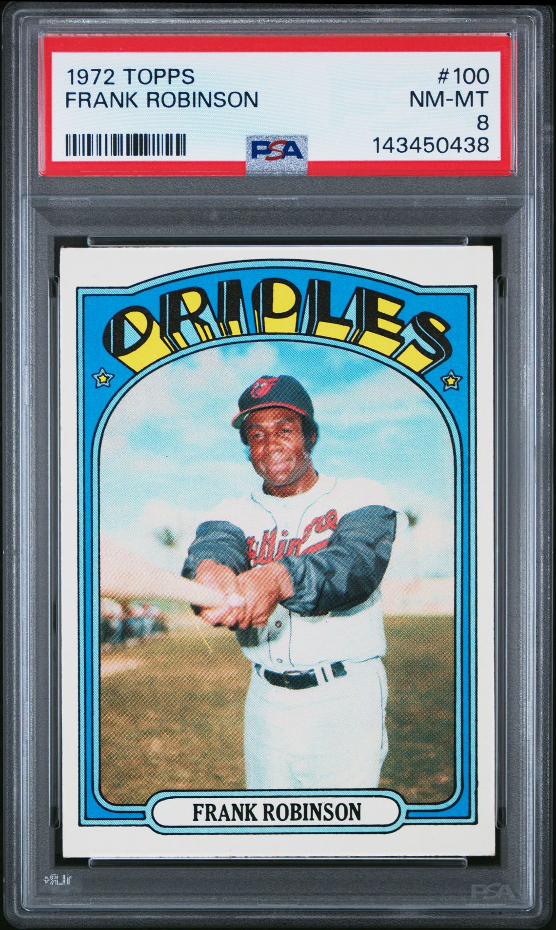 1972 Topps TOPPS #100 Frank Robinson front