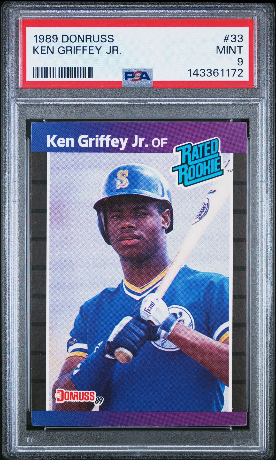 1989 Donruss DONRUSS #33 Ken Griffey Jr. front