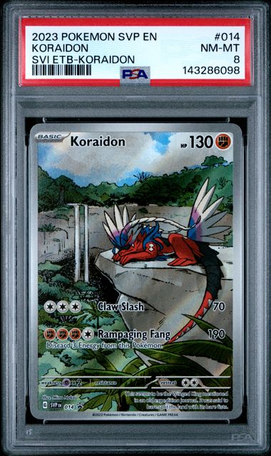 2023 Pokemon POKEMON SVP EN-SV BLACK STAR PROMO Koraidon front