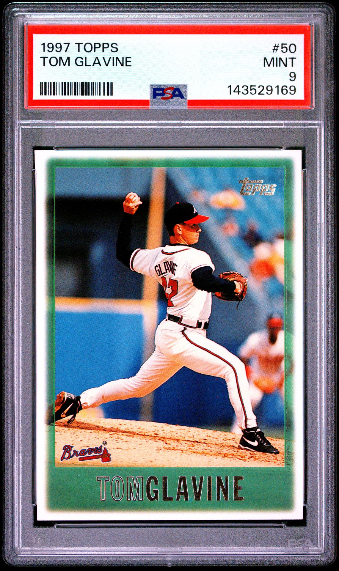 1997 Topps TOPPS #50 Tom Glavine front