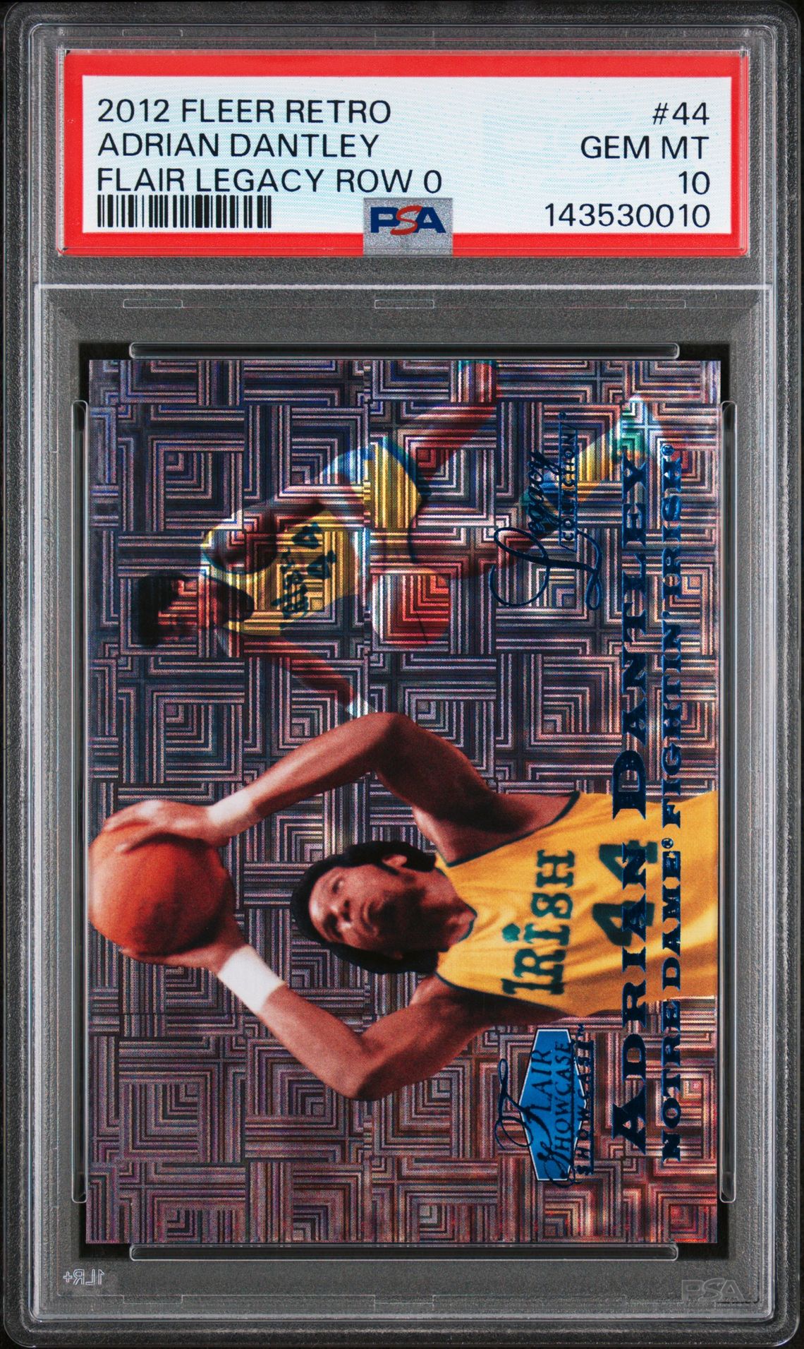 2012 Fleer FLEER RETRO FLAIR LEGACY ROW 0 #44 Adrian Dantley front