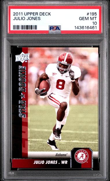 2011 Upper Deck #195 Julio Jones front