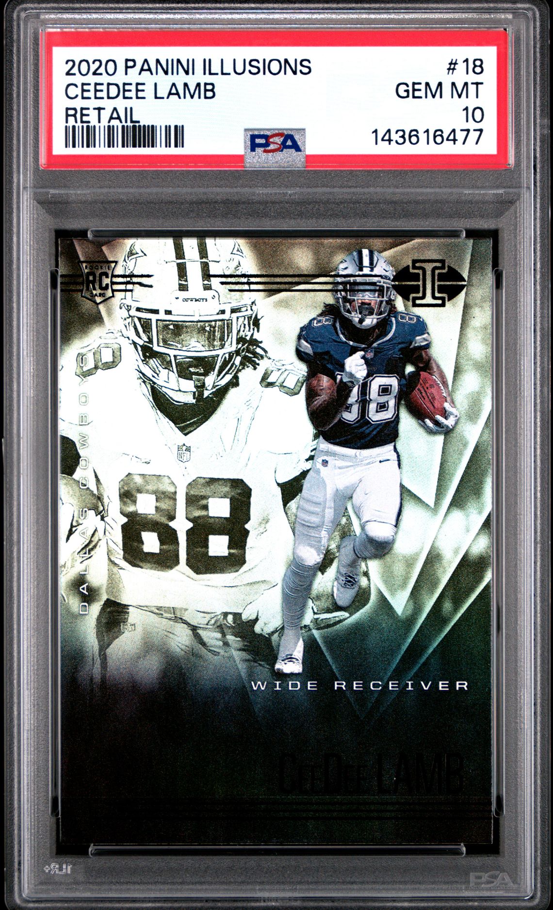 2020 Panini PANINI ILLUSIONS RETAIL #18 Ceedee Lamb front