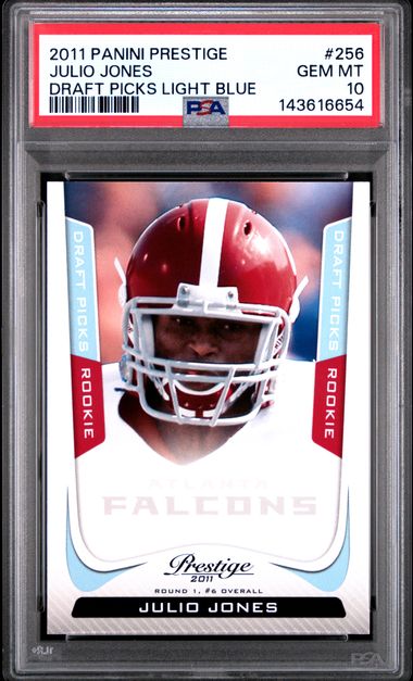 2011 Panini Blue #256 Prestige Julio Jones front