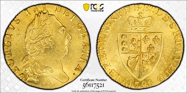 1798 Guinea S-3729 MS63