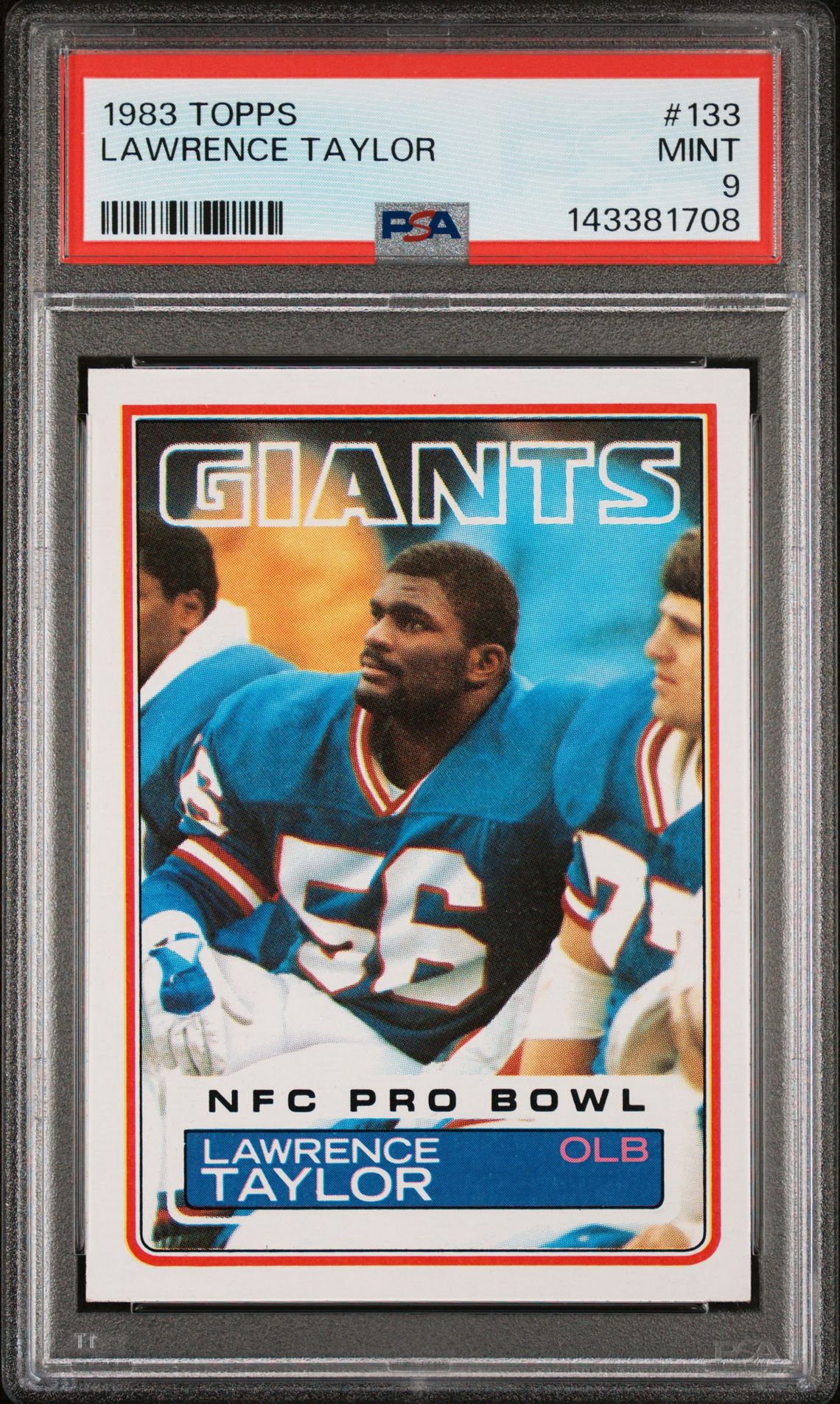 1983 Topps TOPPS #133 Lawrence Taylor front