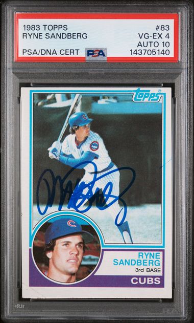 1983 Topps TOPPS #83 Ryne Sandberg front