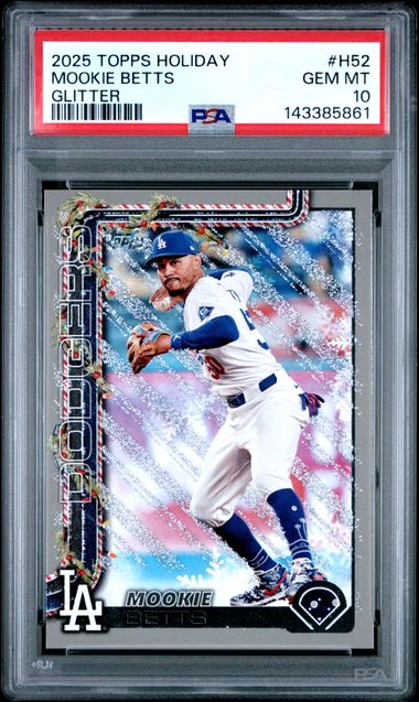2025 Topps Topps Holiday Silver #H52 Holiday / Mookie front